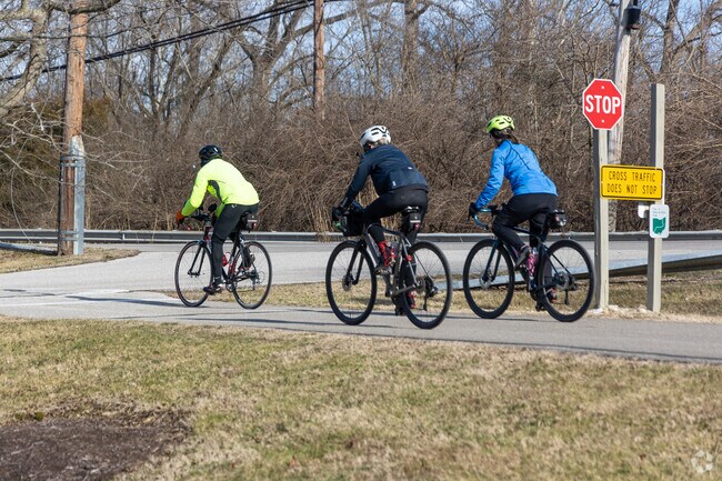 Cyclists in Pleasant Ridge have an abundance of paths to ride on.