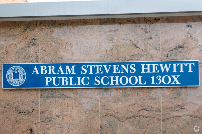 PS 130 Abram Stevens Hewitt has has 358 students in grades PK, K-5.