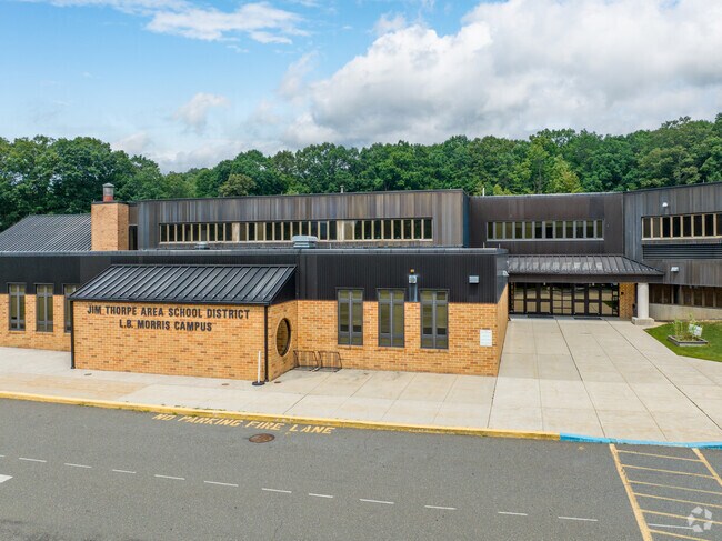 L.B.Morris Elementary serves students in Jim Thorpe until 8th grade.