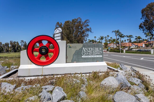 Antique Gas & Steam Engine Museum in Guajome showcases farming history.