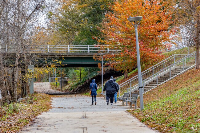 Brookhaven is close to several trails like the Peachtree Creek Greenway.