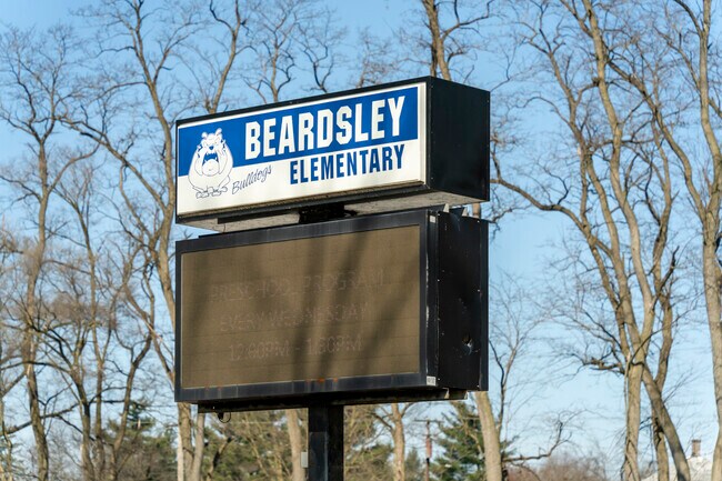 Children can easily walk or bike to Beardsley Elementary School.