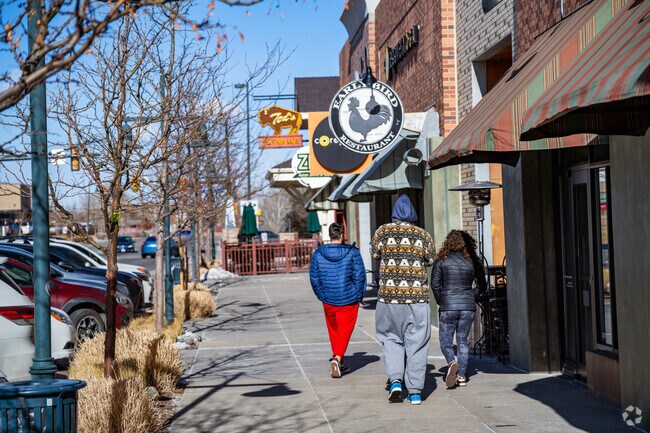 Residents enjoy a local favorite, Early Bird, in Crofton Park in Broomfield, Colorado.