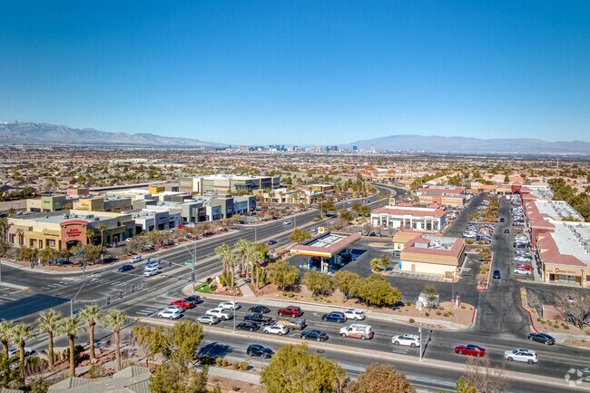 The retail shops of Eastern Ave are just minutes away from Sun City Anthem.