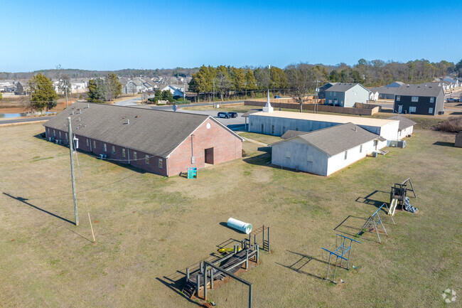 Haven Christian Academy has plenty of room for kids to run and play.
