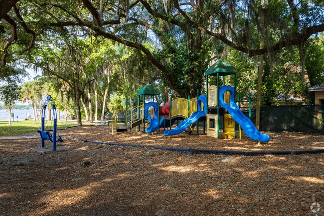 The Lake Conway neighborhood kids love coming to the Warren Park playground on a beautiful day.