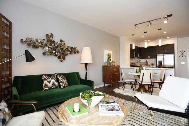 1BR, 1BA-Living Room