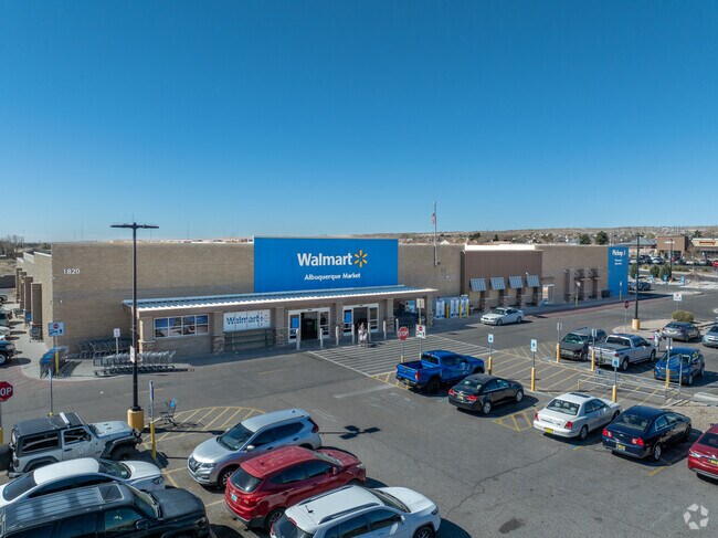 Walmart is an easy stop for Ladera West residents for groceries and other necessities.