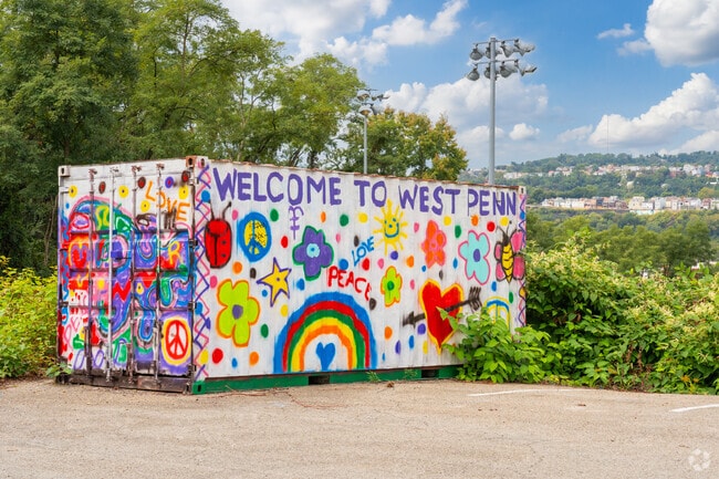 An artful community is located in Polish Hill and it is represented in multiple forms.