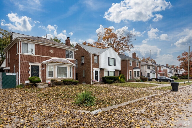 Homes in McDowell display classic Detroit designs that define the neighborhood’s character.