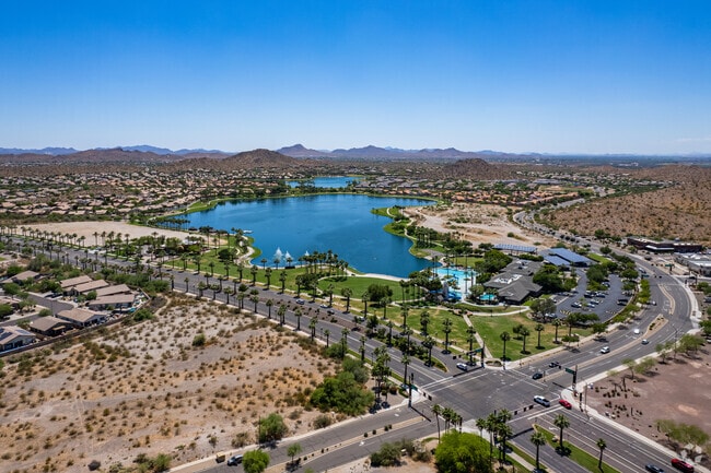 Estrella Mountain’s lakes and trails create a vibrant oasis in the Arizona desert.
