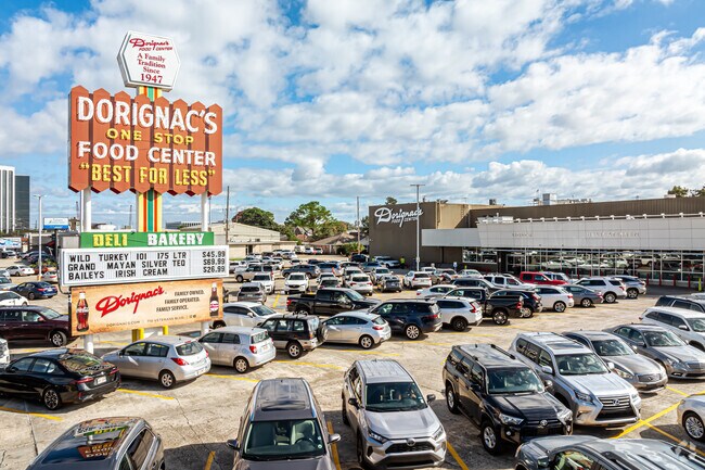 Locally owned Dorignac's Food Center is a great local grocery option in Bonnabel Place.