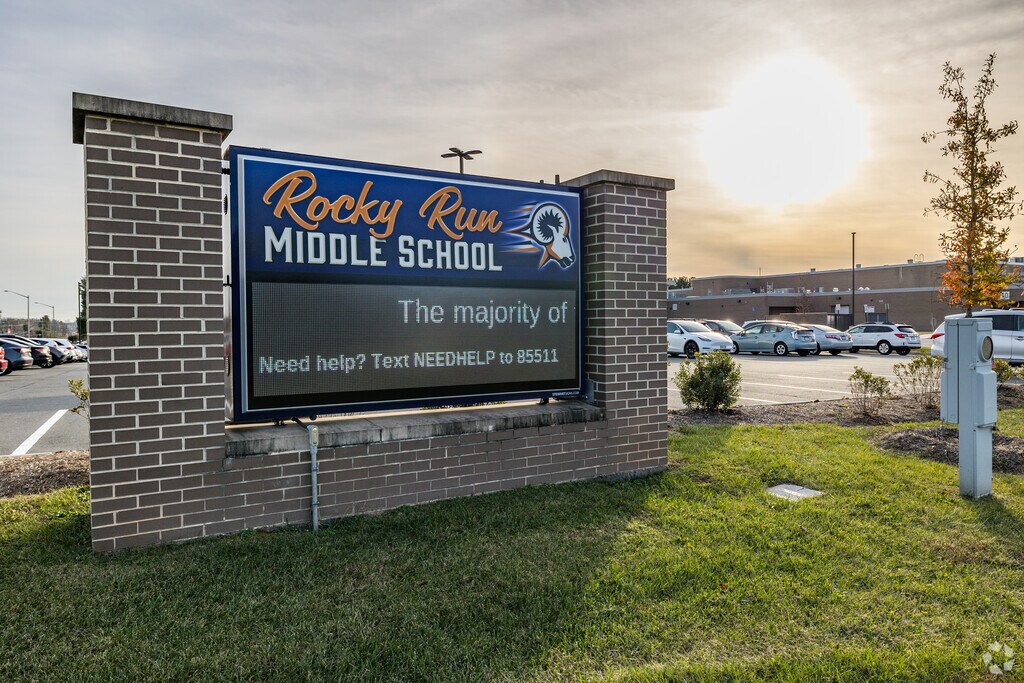 Rocky Run Middle School is proud to be the home of the Rams.