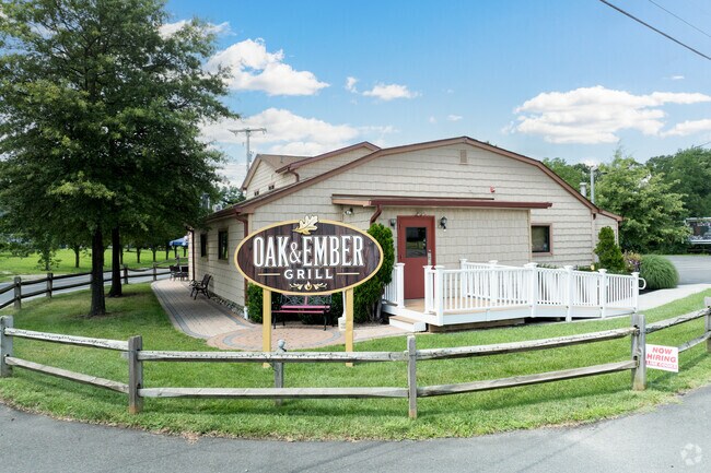 Oak & Ember Grill is North Hanover’s local favorite for American classics and gatherings.