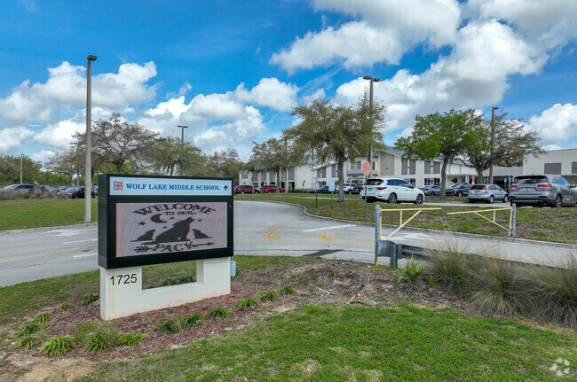 Wolf Lake Middle School, on Ponkan Road, serves the Zellwood area.