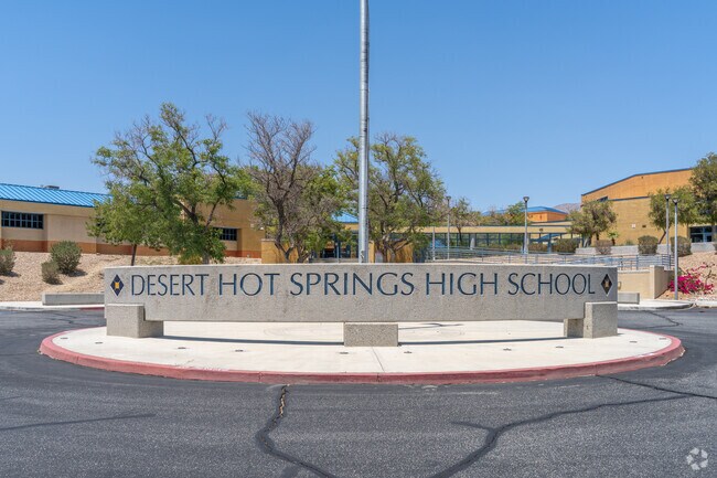 Educational opportunities abound at Desert Hot Springs High School near Desert Edge.