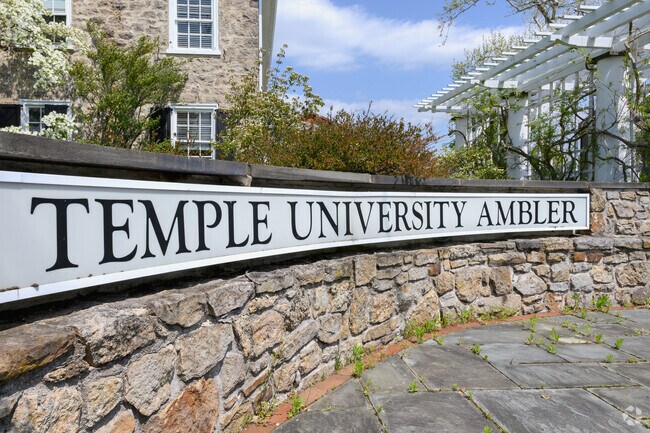The Temple University Ambler Campus is located in the Maple Glen neighborhood of Upper Dublin.