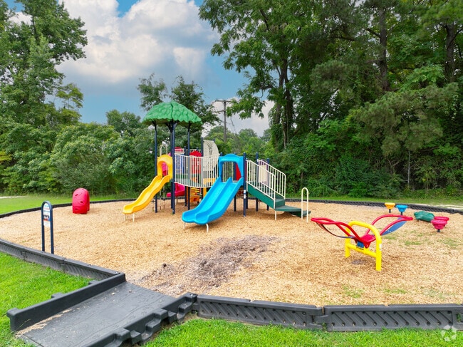 One of the playgrounds at Glen Lea Elementary School.
