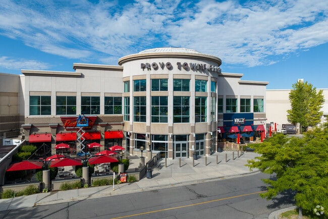 Provo Towne Centre, a major shopping destination near Little Rock Canyon, features popular retailers, dining spots, and entertainment venues for a complete shopping experience.