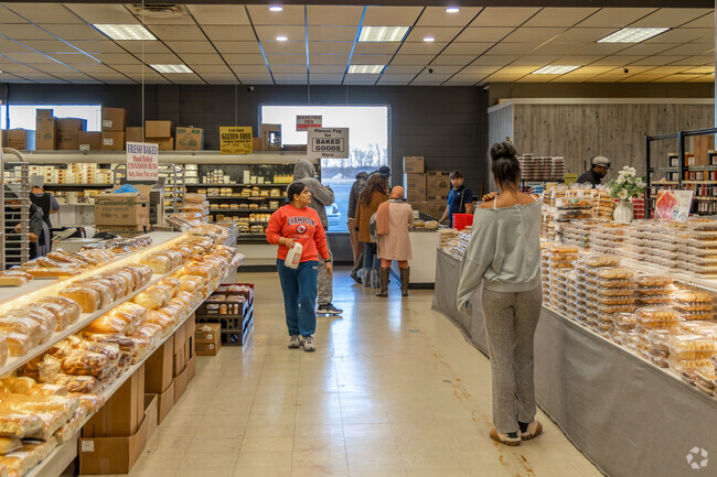 The Amish Market around Tarnsfield has fresh baked breads, Pies and more.