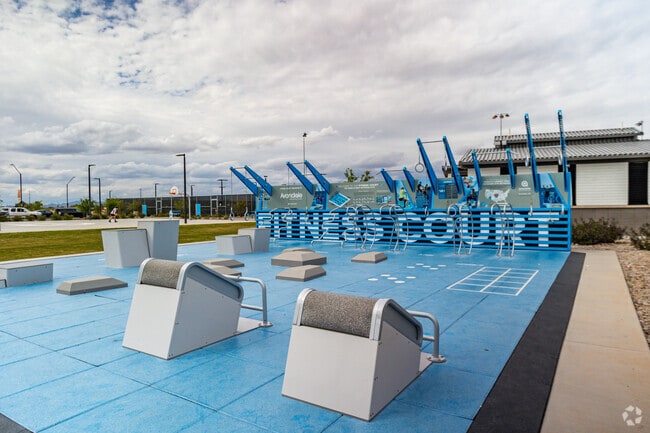 The Alamar Park Fitness Court keeps residents of Estrella Village fit and active.