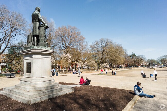 Lincoln Park in Capitol Hill is a great spot to relax and enjoy the space.