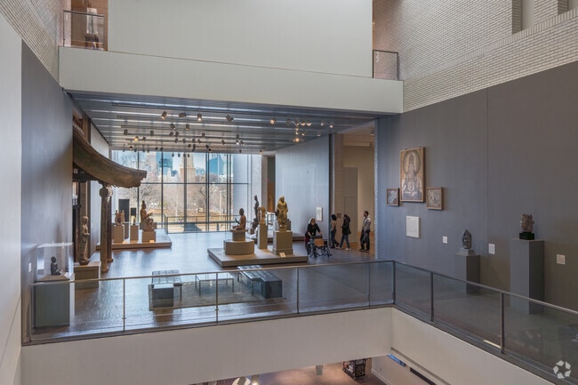 The Minneapolis Institute of Art has several levels of art collections.