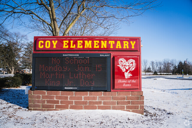 Coy Elementary welcomes all.