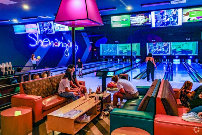 Glen Hills locals head to Shenanigans for bowling fun.