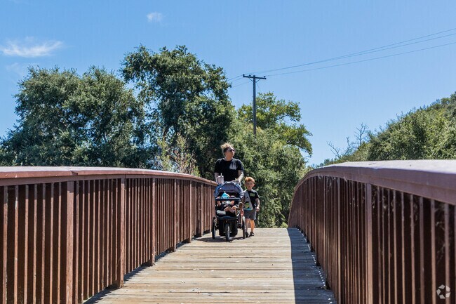 It's common to see families enjoying afternoon walks in Clearlake State Park near Kelseyville Riviera.