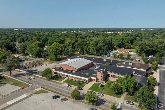 St. Thomas the Apostle Catholic School is just north of downtown Elkhart.
