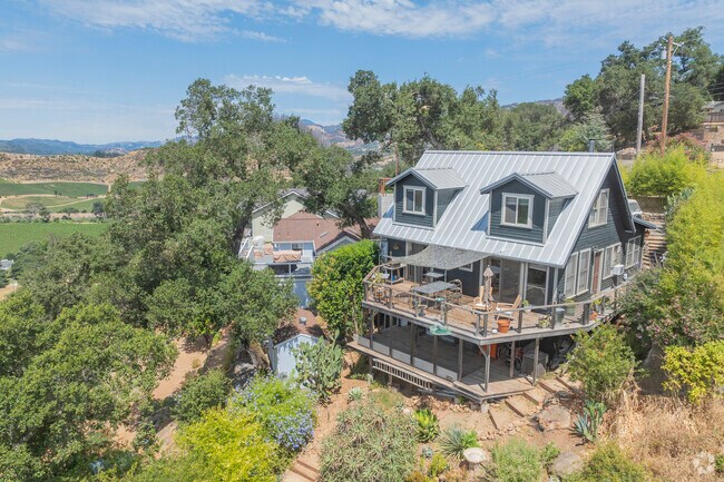 Homes on Deer Park's hills can enjoy truly breathtaking views of the wine country.