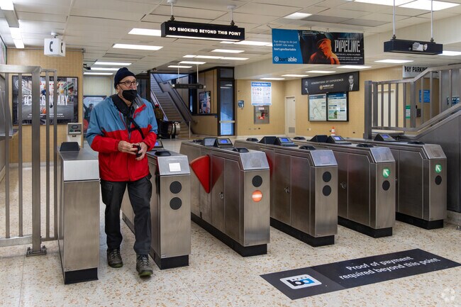 Rockridge BART Station serves as a vital transportation gateway for  Claremont Hills residents.