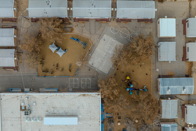 Playground at Mary Ann Binford Elementary.