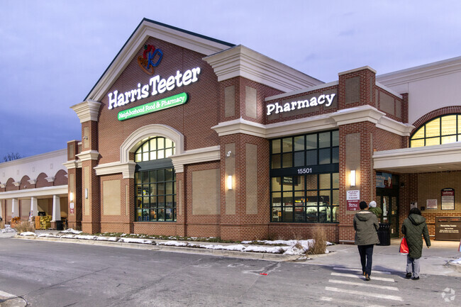 Harris Teeter grocery store is right next door to Meadowbrook.