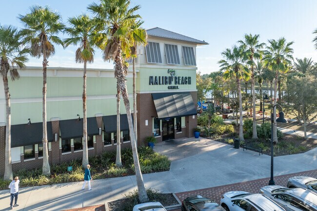 Hamlet residents enjoy many of the eateries at the Pavilion, including Malibu Beach Grill.