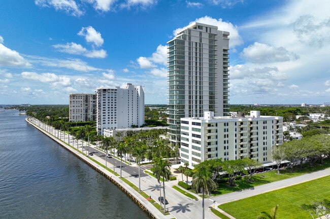 Most of the condominiums are located by waterfront in El Cid neighborhood.