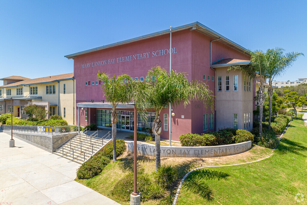 Fay Elementary School serves elementary students in the Colina Del Sol neighborhood, San Diego.