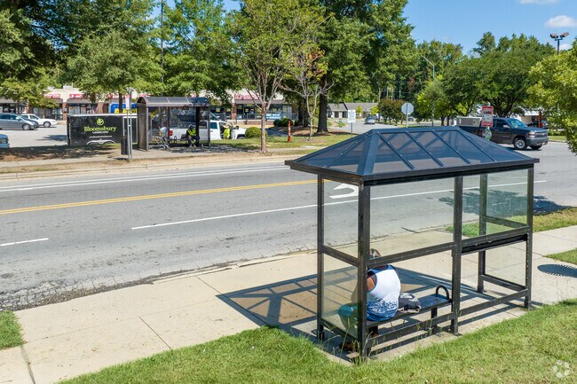GoRaleigh routes serve South Raleigh with public transit access across the city.