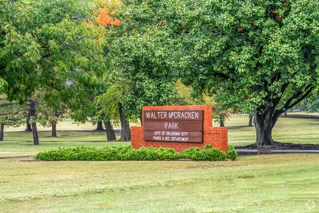 McCraken Park sits at the center of Cloverleaf, offering a peaceful retreat for residents.