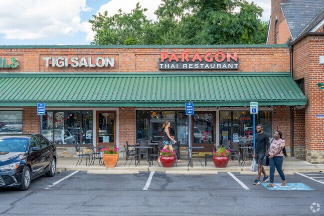 Paragon Thai Restaurant in the Sam's Park and Shop strip mall in Cleveland Park.