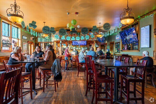 The Irish Legend is popular with Willow Springs residents for it's Irish fare and décor.
