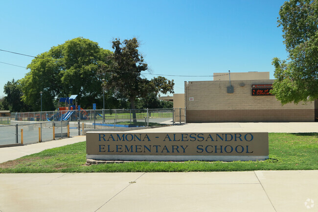 Ramona-Alessandro Elementary School serves students in the Alessandro neighborhood.