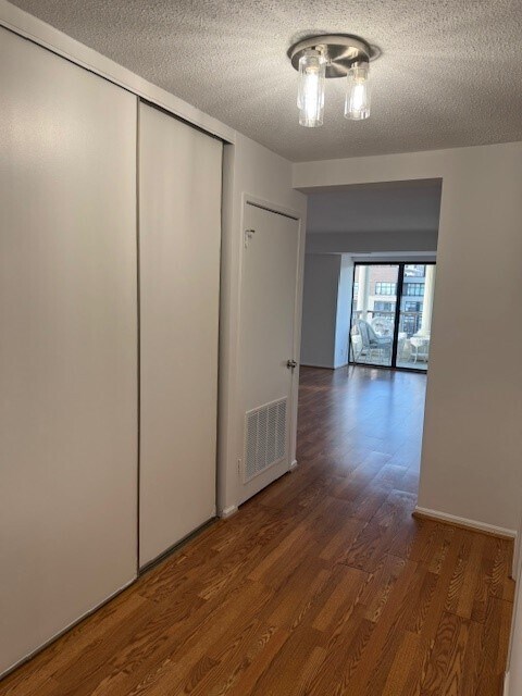 Hallway leading to the living space