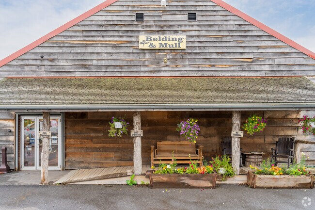 Belding and Mull in Rush sells hunting gear and outdoor equipment.