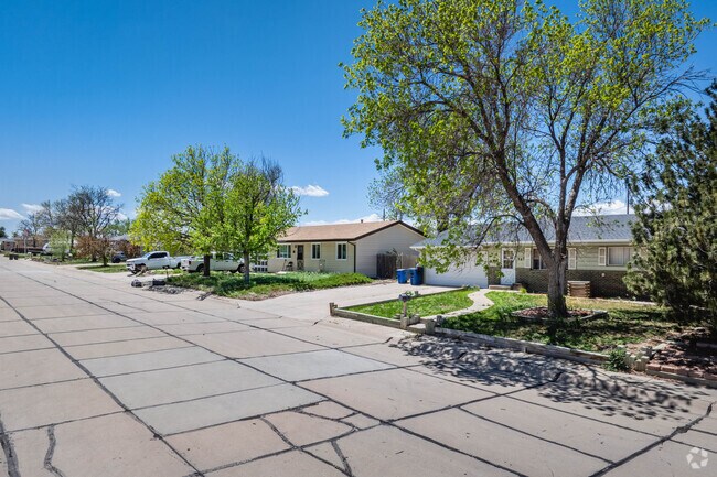 An assortment of bungalows and ranch-style homes are found along the streets of Bennett as well.