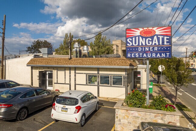 The Sungate Diner is a long-time institution in an industrial section of Marcus Hook.