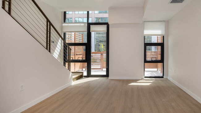 Living Room with Hard Surface Flooring