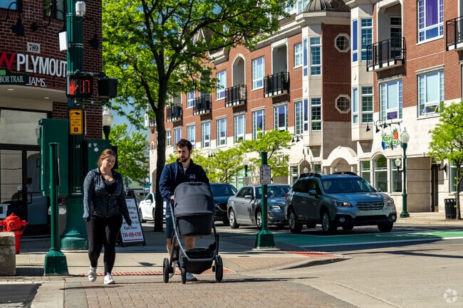 New families will enjoy strolling around downtown Plymouth's various shops.