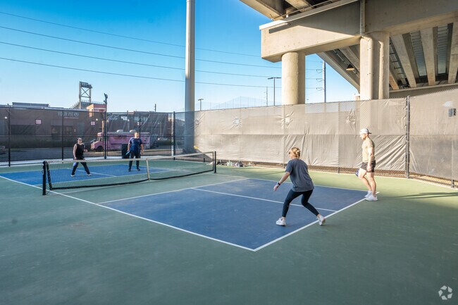 Play some pickle ball at Citi Walk Park in Druid Hills.